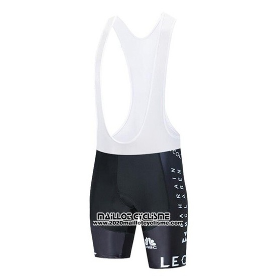 2020 Maillot Ciclismo Bahrain Mclaren Rouge Orange Noir Manches Courtes et Cuissard